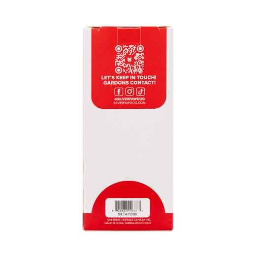 Picture of PET WASTE BAG SILVER PAW HQ LEAK PROOF RED - 9in x 13in 80/box