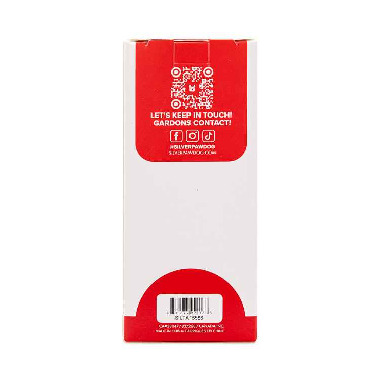 Picture of PET WASTE BAG SILVER PAW HQ LEAK PROOF RED - 9in x 13in 80/box