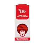 Picture of PET WASTE BAG SILVER PAW HQ LEAK PROOF RED - 9in x 13in 160 / box