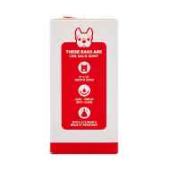 Picture of PET WASTE BAG SILVER PAW HQ LEAK PROOF RED - 9in x 13in 160 / box