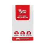 Picture of PET WASTE BAG SILVER PAW HQ LEAK PROOF RED - 9in x 13in 300 / box