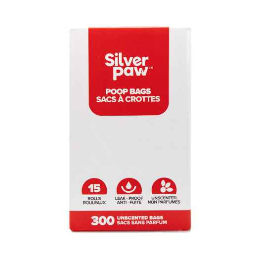 Picture of PET WASTE BAG SILVER PAW HQ LEAK PROOF RED - 9in x 13in 300/box