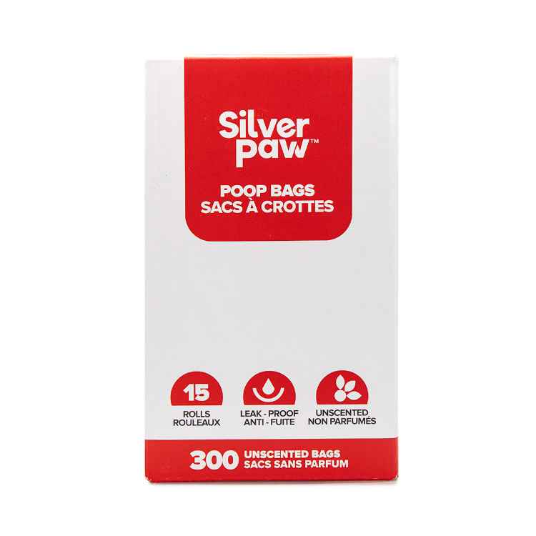 Picture of PET WASTE BAG SILVER PAW HQ LEAK PROOF RED - 9in x 13in 300/box