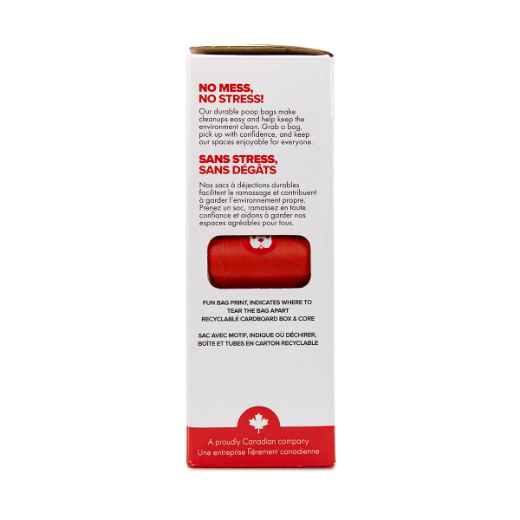 Picture of PET WASTE BAG SILVER PAW HQ LEAK PROOF RED - 9in x 13in 300/box