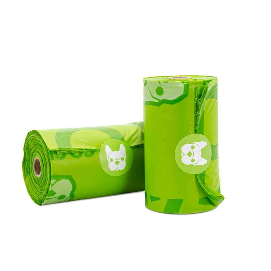 Picture of PET WASTE BAG SILVER PAW COMPOST LEAK PROOF - 9in x 13in 60 / box