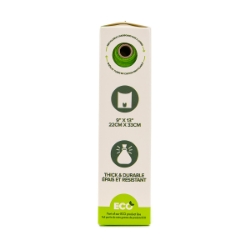 Picture of PET WASTE BAG SILVER PAW COMPOST LEAK PROOF - 9in x 13in 60 / box