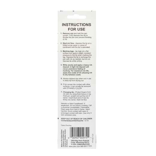 Picture of Y-TEX TAG MARKING PEN