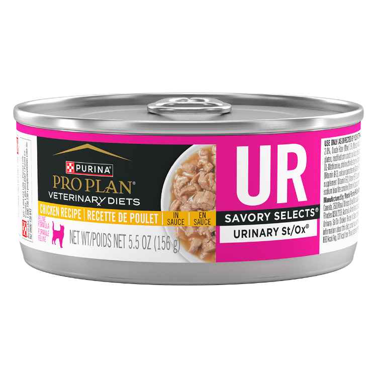 Picture of FELINE PVD URINARY UR ST/OX CHICKEN FORMULA - 24 x 156gm cans