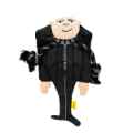 Picture of DOG TOY MINION GRU W/ROPE SCARF MULTIPET - 11.5in