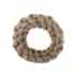 Picture of TOY DOG VELVET KNOTTED ROPE Ring Brown - 7.5in