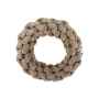 Picture of TOY DOG VELVET KNOTTED ROPE Ring Brown - 7.5in