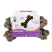 Picture of TOY DOG VELVET KNOTTED ROPE Bone Brown - 8in