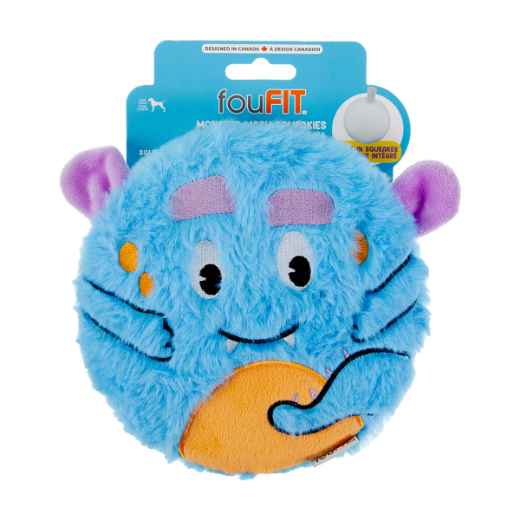 Picture of TOY DOG MONSTER MASH SQUEAKIES Blue  - 6.5in