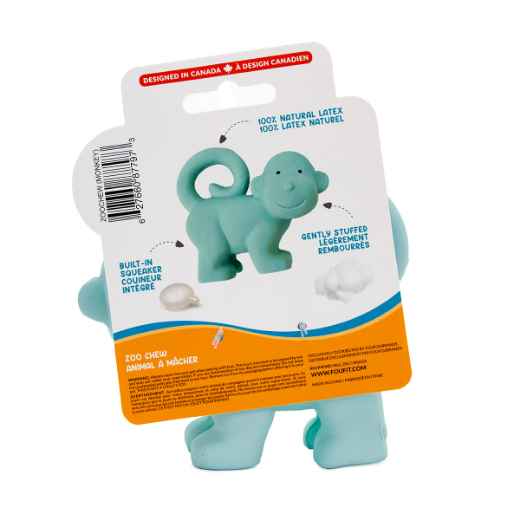 Picture of TOY DOG ZOO CHEW LATEX TOYS Monkey - 5in