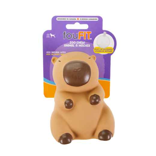 Picture of TOY DOG ZOO CHEW LATEX TOYS Capybara - 5in