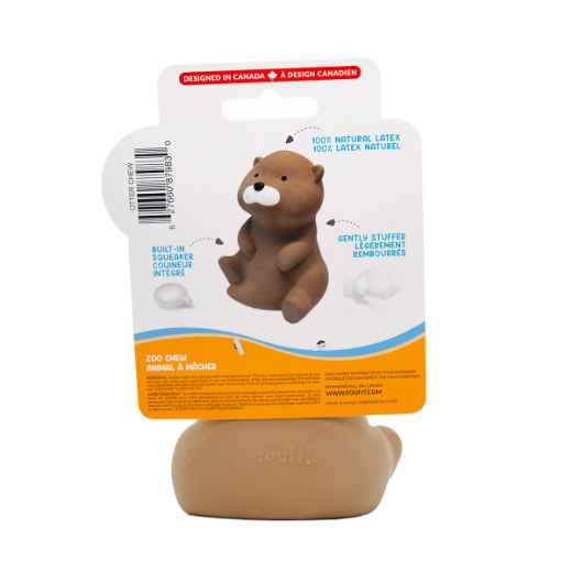 Picture of TOY DOG ZOO CHEW LATEX TOYS Otter - 5in