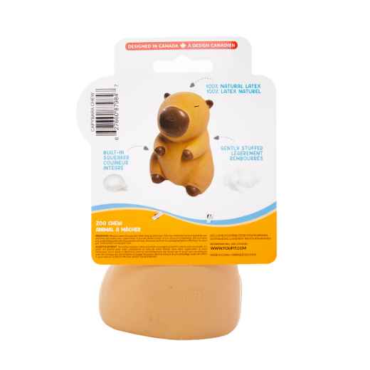Picture of TOY DOG ZOO CHEW LATEX TOYS Capybara - 5in