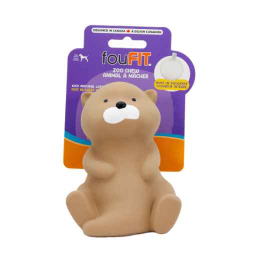 Picture of TOY DOG ZOO CHEW LATEX TOYS Otter - 5in