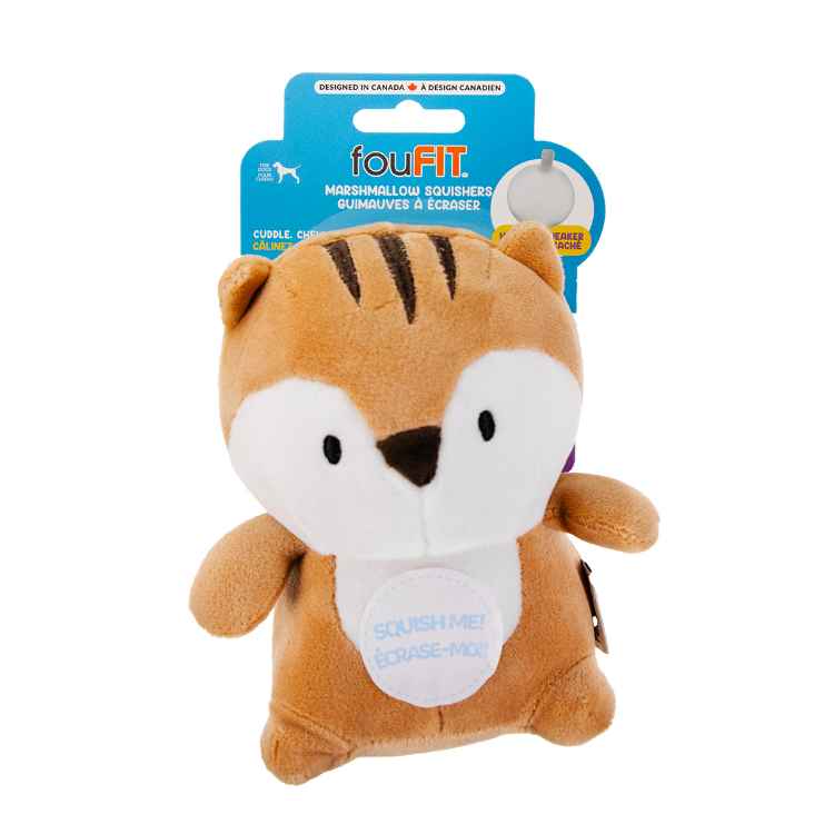 Picture of TOY DOG MARSHMALLOW SQUISHERS Chipmunk - 6in