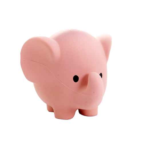 Picture of TOY DOG ZOO CHEW LATEX TOYS Pink Elephant - 4in
