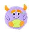 Picture of TOY DOG MONSTER MASH SQUEAKIES Purple - 6.5in