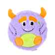Picture of TOY DOG MONSTER MASH SQUEAKIES Purple - 6.5in