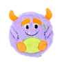 Picture of TOY DOG MONSTER MASH SQUEAKIES Purple - 6.5in