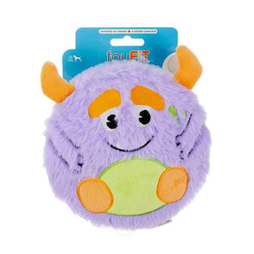 Picture of TOY DOG MONSTER MASH SQUEAKIES Purple - 6.5in