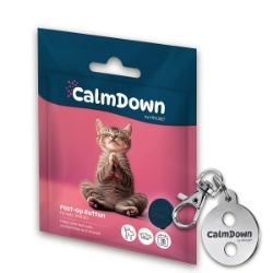 Picture of CALMDOWN CAT TAG KIT with 1 BUTTON (841004)