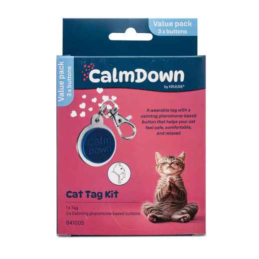 Picture of CALMDOWN CAT TAG KIT with 3 BUTTONS (841005)