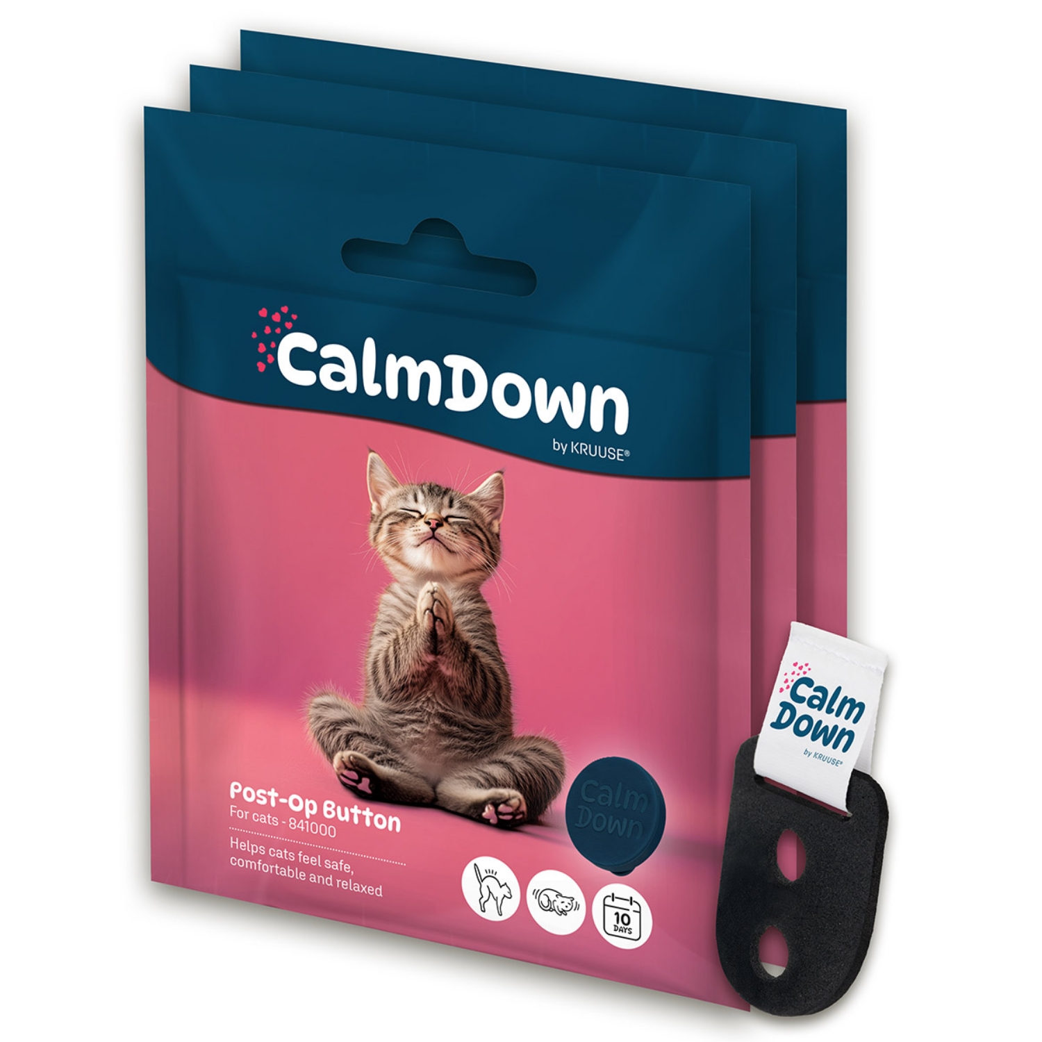 Picture of CALMDOWN CAT MULTIUSE KIT with 3 BUTTONS (841009)