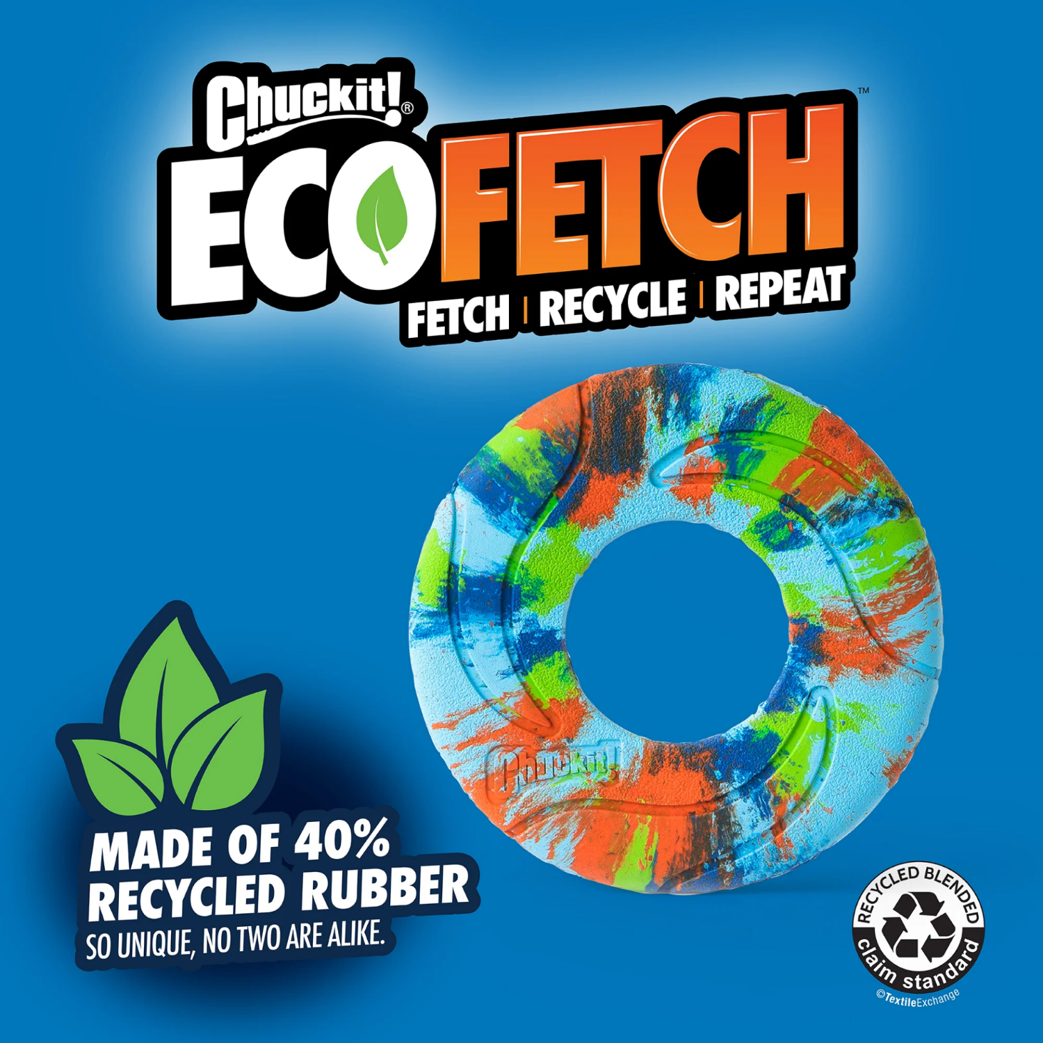 Picture of Chuckit Ecofetch Recycled Rubber Flyer – Medium