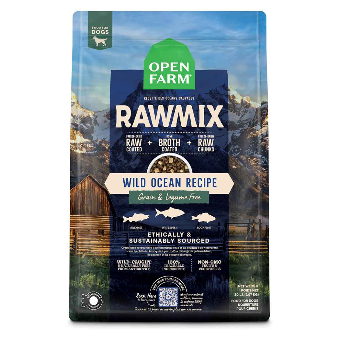 Picture of CANINE OPEN FARM RAWMIX GF Wild Ocean - 20lbs