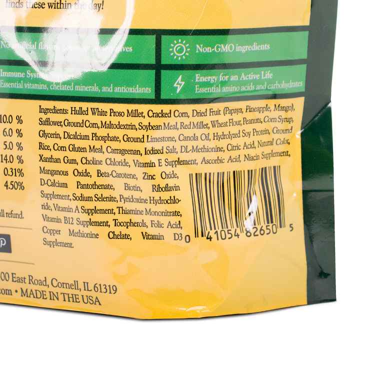 Picture of NUTRI-BERRIES TROPICAL FRUIT for PARROTS - 10oz/284g