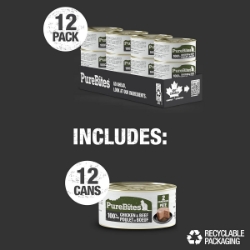 Picture of PUREBITES FELINE PATE Chicken & Beef - 12 x 2.5oz/71g