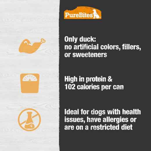 Picture of PUREBITES CANINE PROTEIN PATE Duck - 12 x 2.5oz/71g