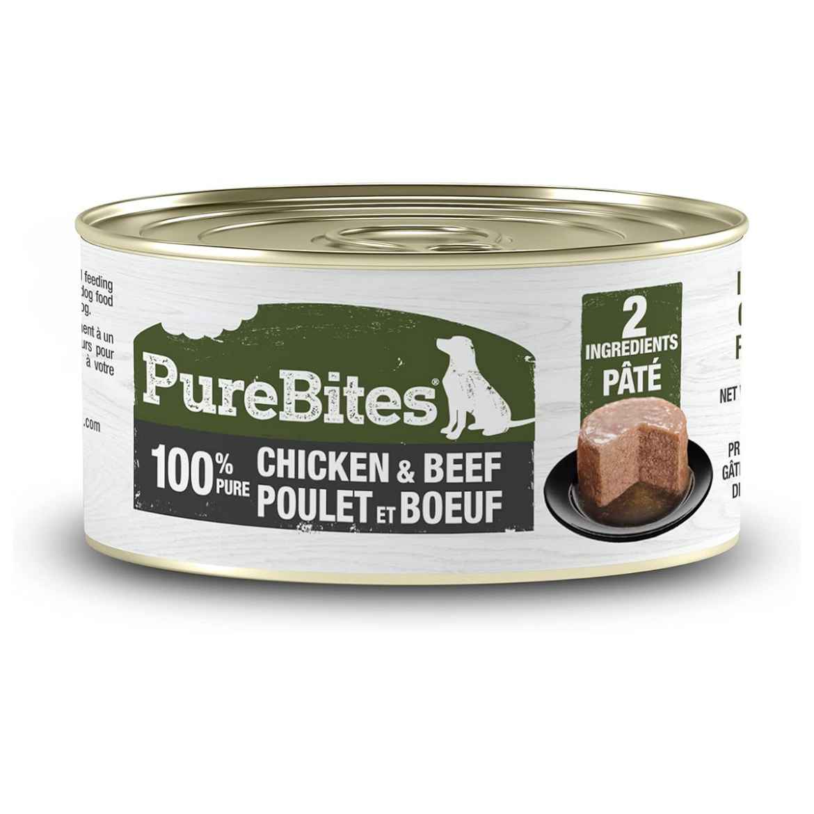 Picture of PUREBITES CANINE PATE Chicken & Beef - 12 x 2.5oz/71g
