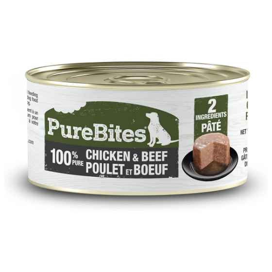 Picture of PUREBITES CANINE PATE Chicken & Beef - 12 x 2.5oz/71g