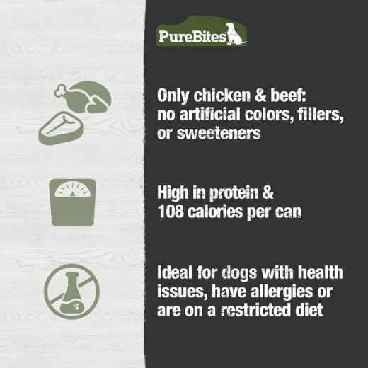 Picture of PUREBITES CANINE PATE Chicken & Beef - 12 x 2.5oz/71g