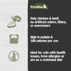 Picture of PUREBITES FELINE PATE Chicken & Beef - 12 x 2.5oz/71g