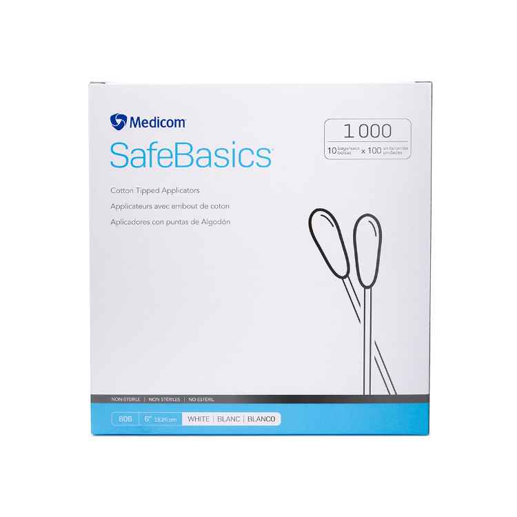 Picture of COTTON TIP APPLICATOR 6in NON STERILE - 1000/box