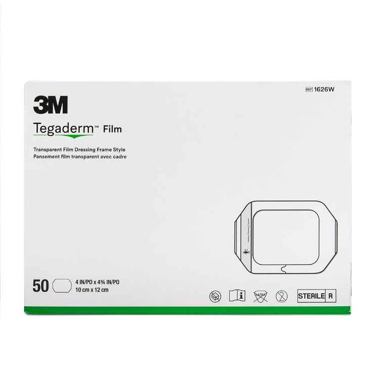 Picture of TEGADERM TRANSPARENT DRESSING 10cm x 12cm (1626W) - 50's