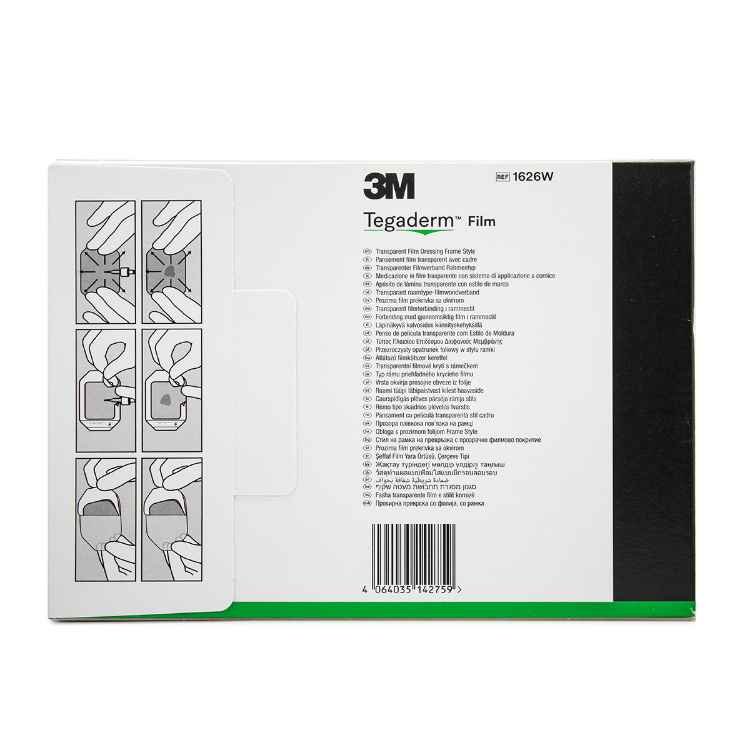 Picture of TEGADERM TRANSPARENT DRESSING 10cm x 12cm (1626W) - 50's