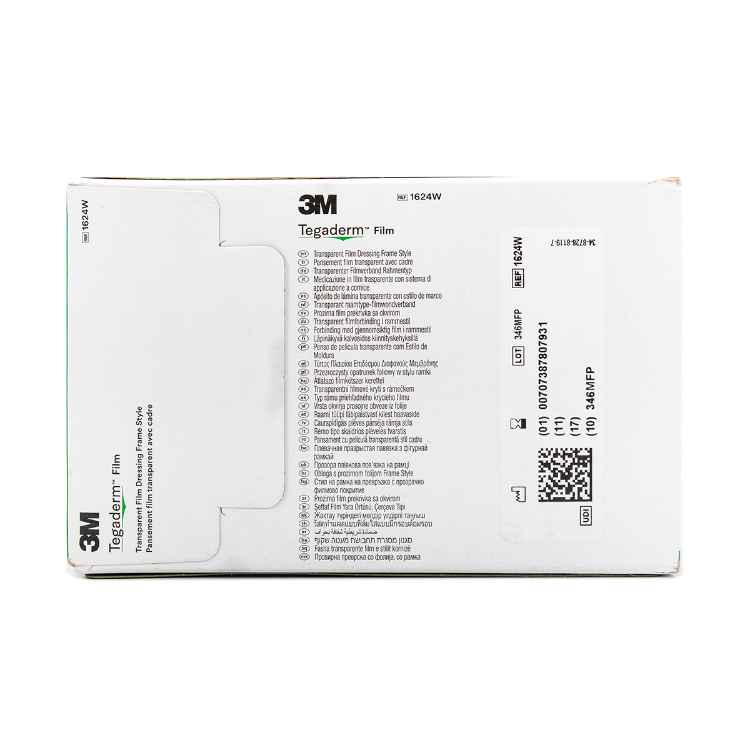 Picture of TEGADERM TRANSPARENT DRESSING 6cm x 7cm (1624W) - 100's