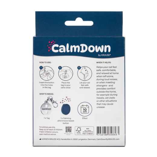 Picture of CALMDOWN CAT TAG KIT with 1 BUTTON (841004)