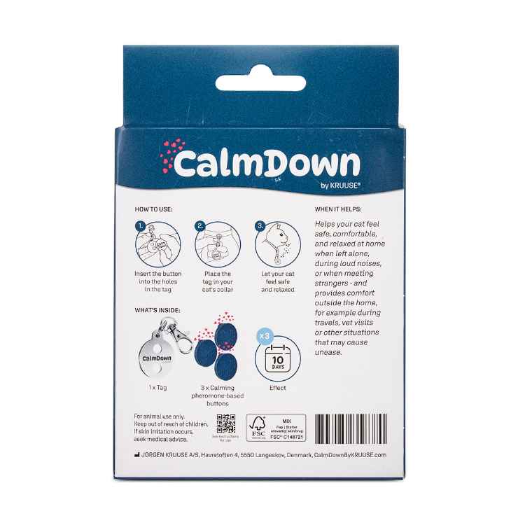 Picture of CALMDOWN CAT MULTIUSE KIT with 1 BUTTON (841008)