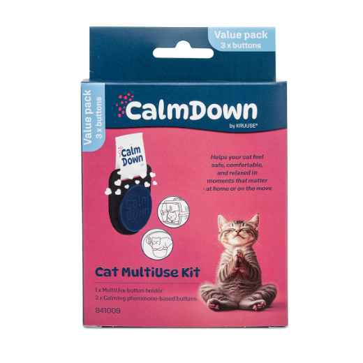 Picture of CALMDOWN CAT MULTIUSE KIT with 3 BUTTONS (841009)