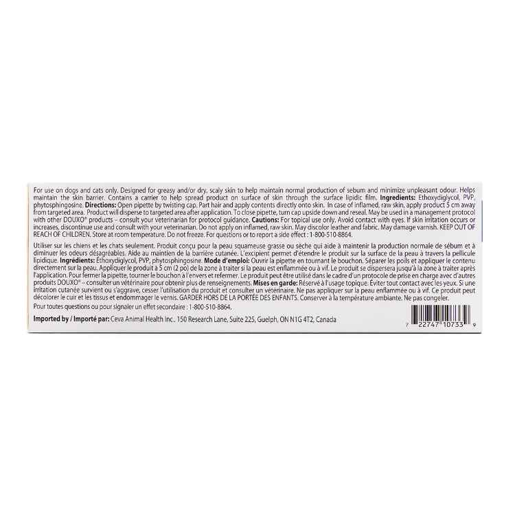 Picture of DOUXO SEB SPOT-ON (PHYTOSPHINGOSINE) - 25 x 2ml