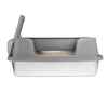 Picture of CAT LITTER BOX STEEL Simons with RIM & SCOOP - 50 x 35 x 22cm