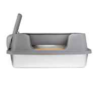 Picture of CAT LITTER BOX STEEL Simons with RIM & SCOOP - 50 x 35 x 22cm